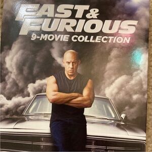 Fast & Furious - 9 Movie Collection + Bonus Disc - Blu-Ray - Near Mint+